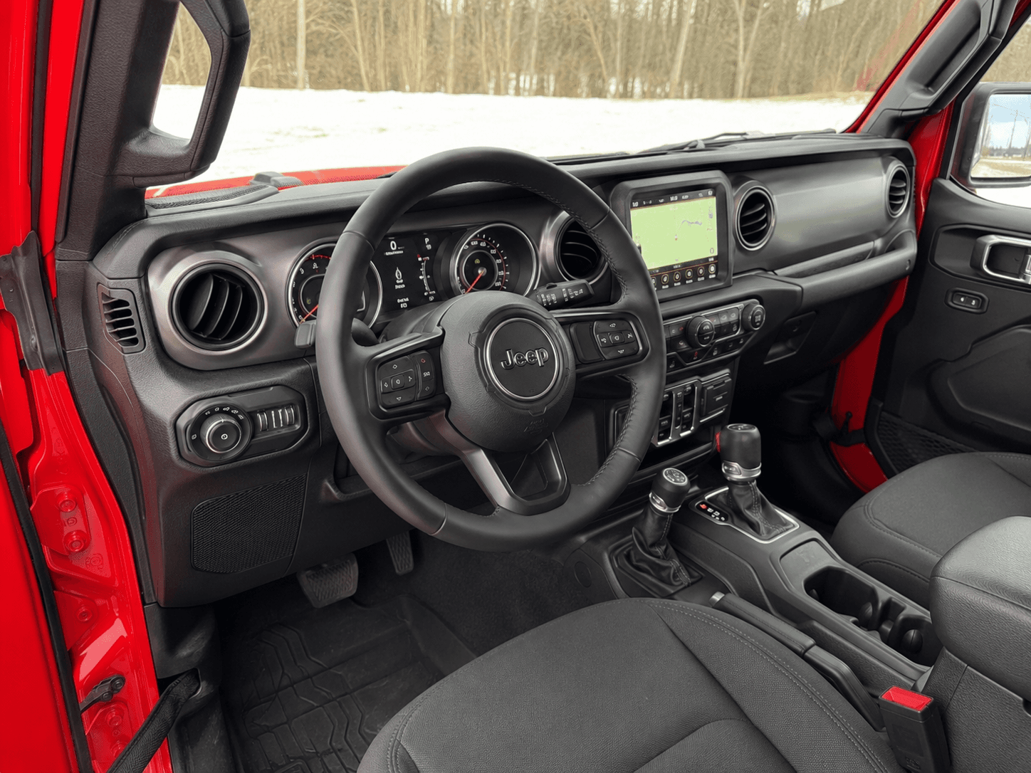 2022 Jeep Wrangler Sport 4xe — beach day ready interior_dashboard