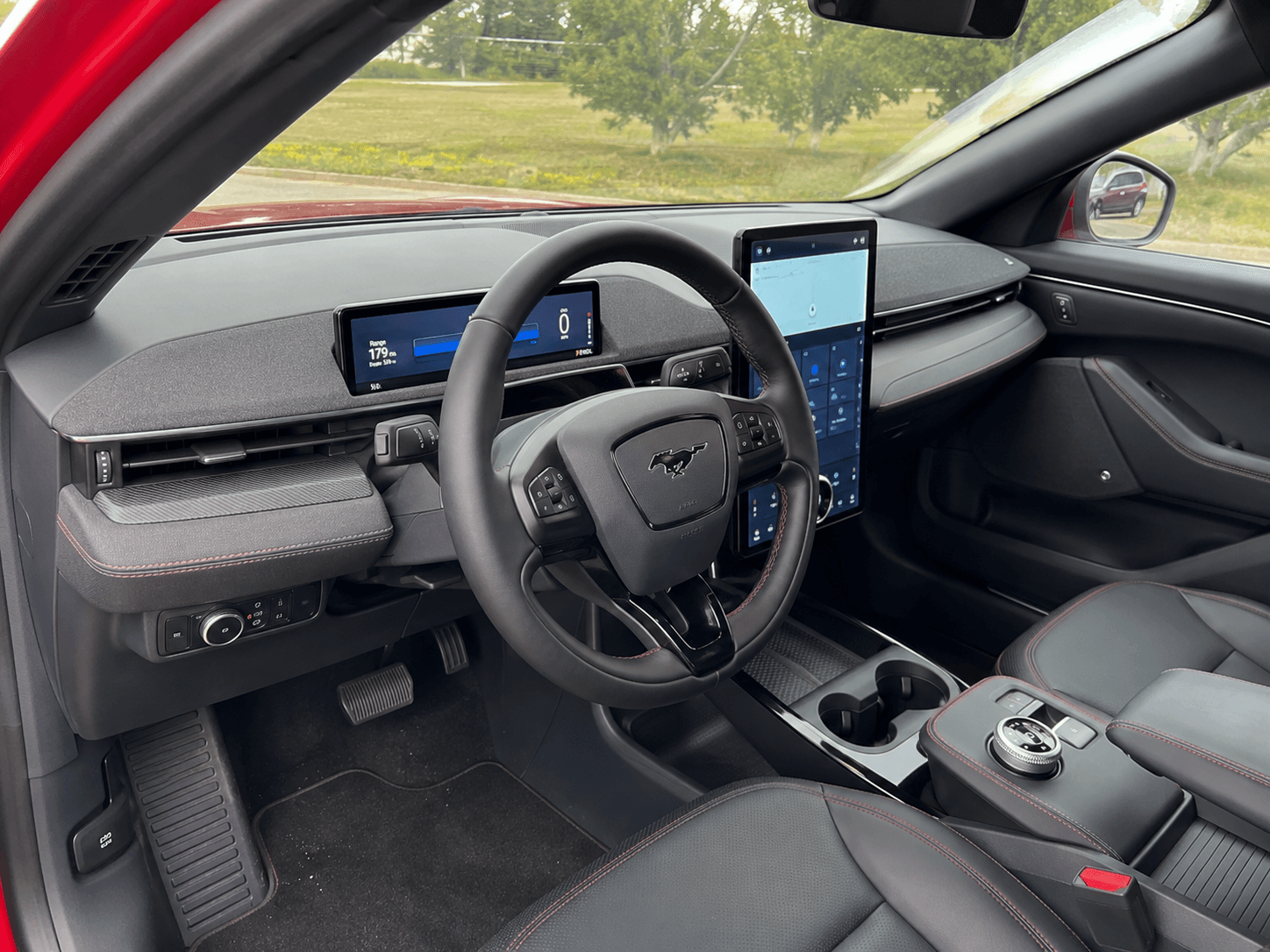 2022 Ford Mustang Mach-E GT — electric muscle interior_dashboard