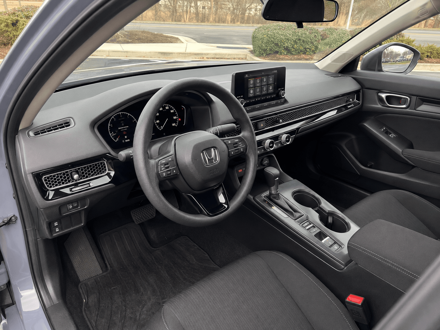 2023 Honda Civic LX — LAX pickup/drop-off interior_dashboard