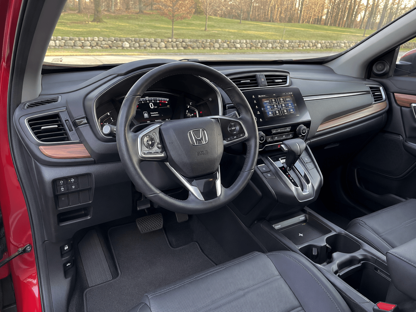 2022 Honda CR-V EX — LAX pickup/drop-off interior_dashboard