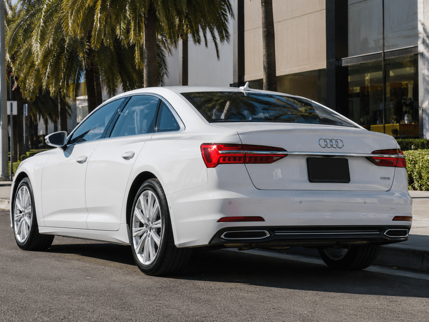 2021 Audi A6 Premium Plus — refined ride rear_3q
