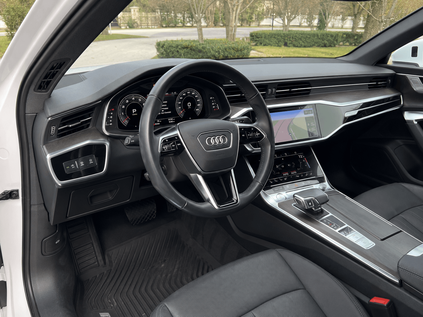 2021 Audi A6 Premium Plus — refined ride interior_dashboard